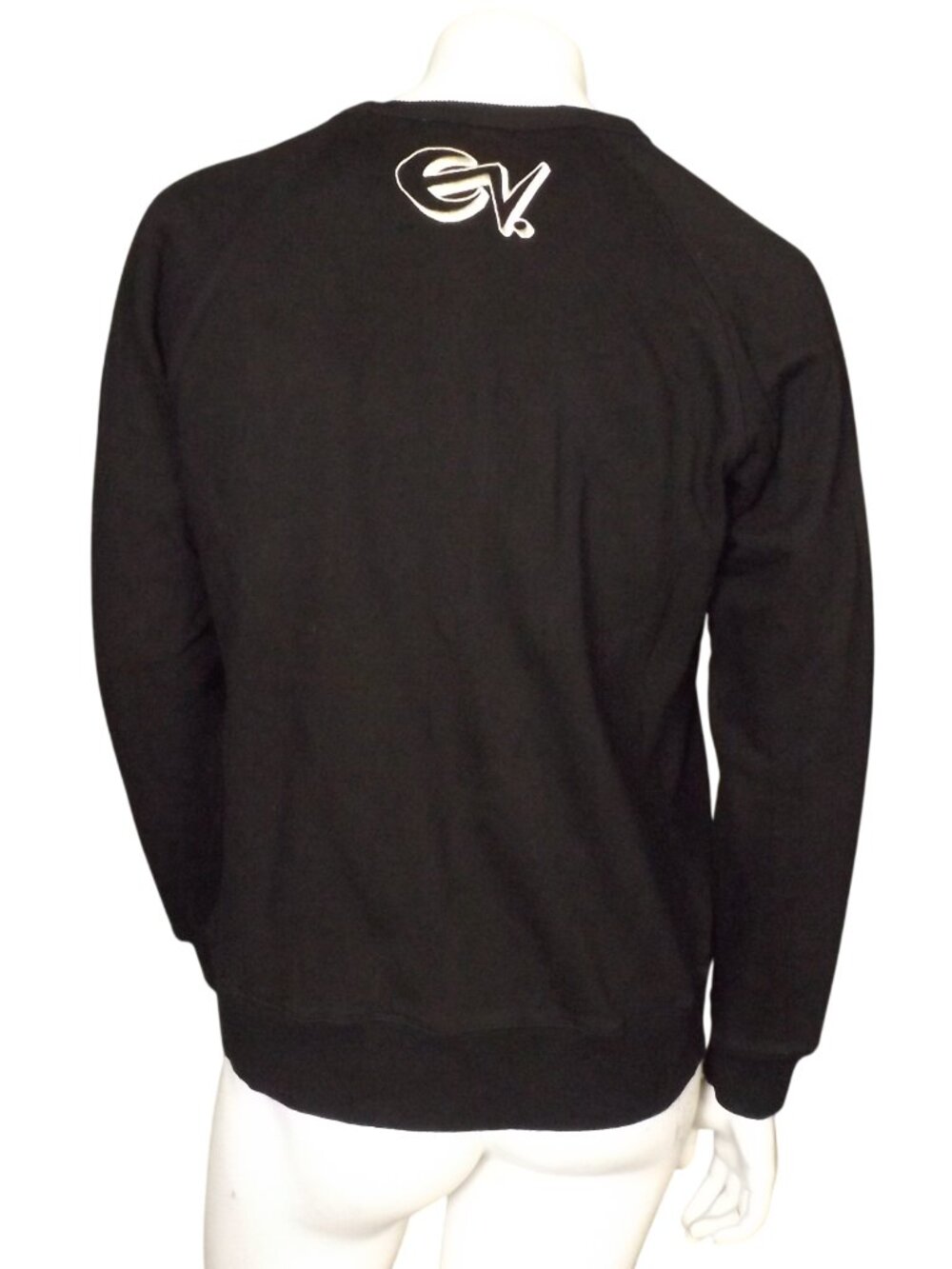 EDDIE VEDDER Sweatshirt, L, Black, Cloth lettering "Vedder", EV, 2 sides, Cotton - Picture 5 of 11